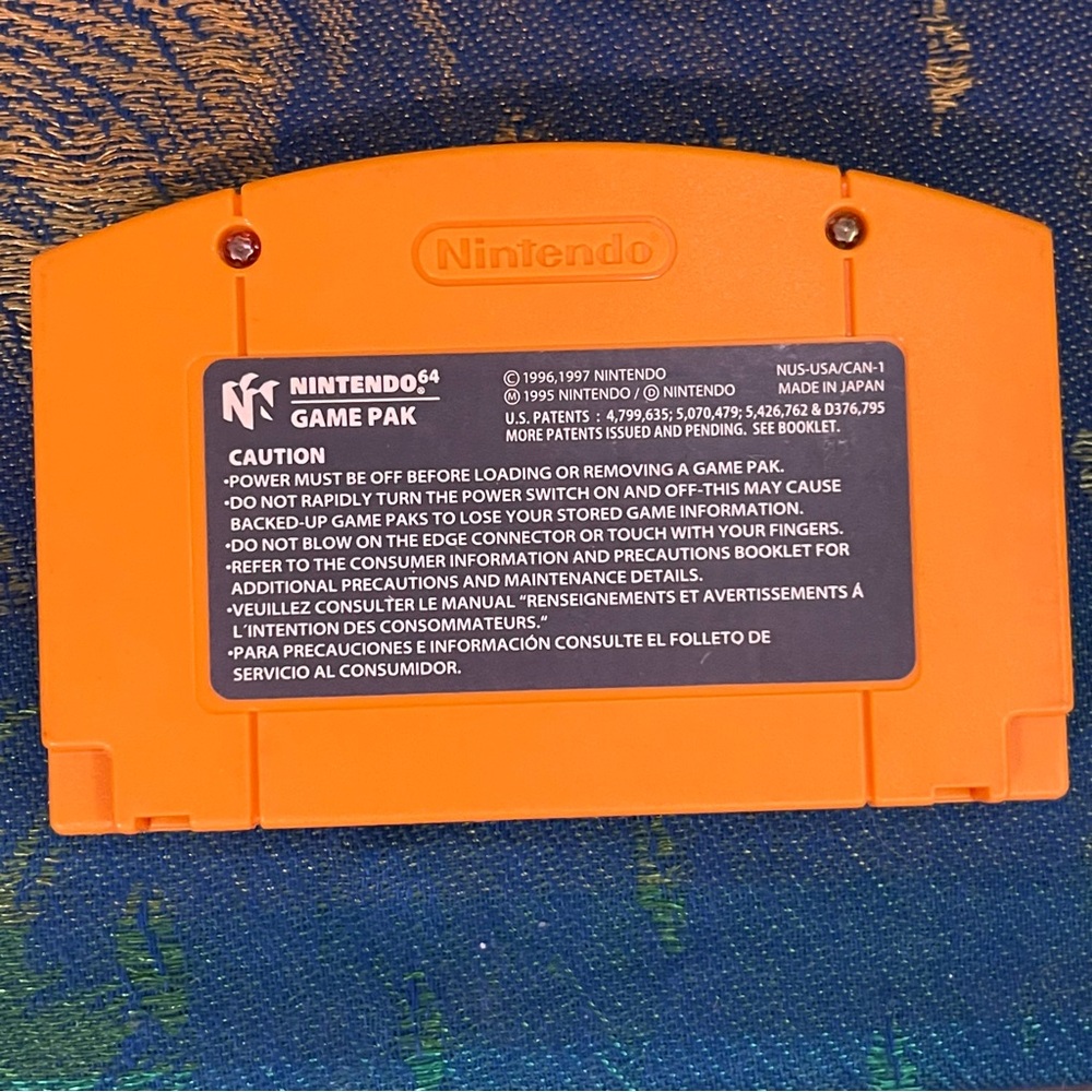 Donkey Kong 64 N64 Authentic Cartridge E-Rated Platform Class - Picture 3 of 3
